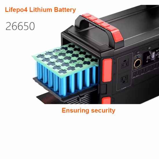 Camping Electric 1500 Watt Portable Pure Sine Wave Inverter Power Station Solar Generator