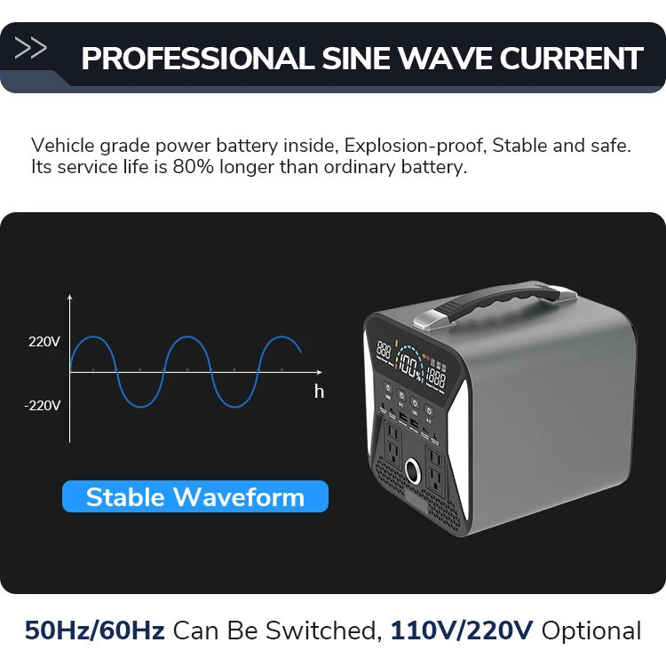 Ua301 Portable Power Supply/Portable Power Stationfor Europe (300W)