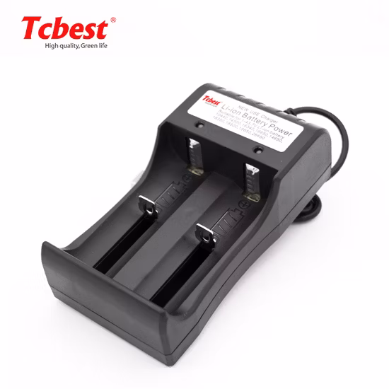 New USB Charger Li-ion Battery Power Suitable for 1-43.7V CE/RoHS Us Au EU Portable Slots for 26650/18650/10440/14500/18350/18500